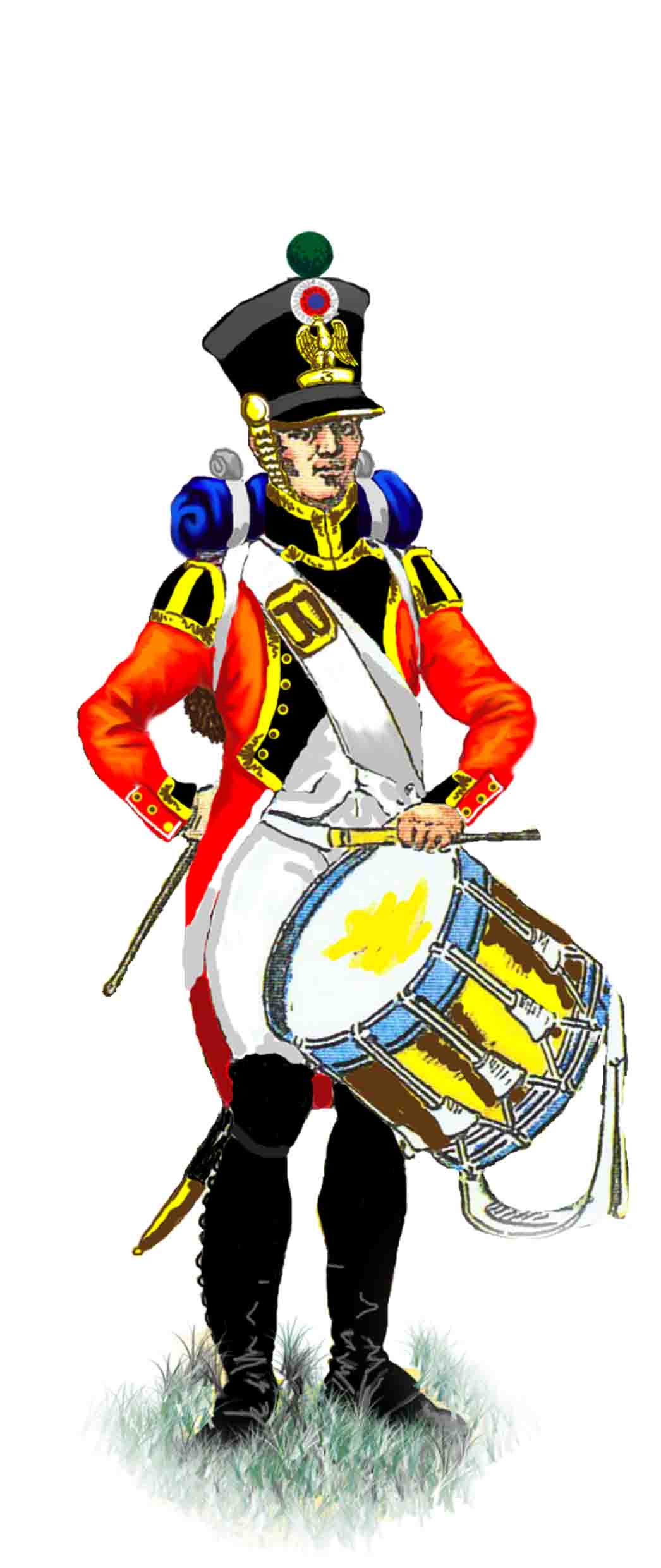 Гусарский барабанщик 1812